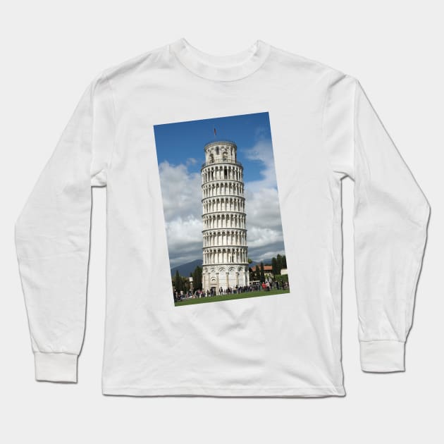 The Not Leaning Tower Of Pisa Long Sleeve T-Shirt by Wetchopp